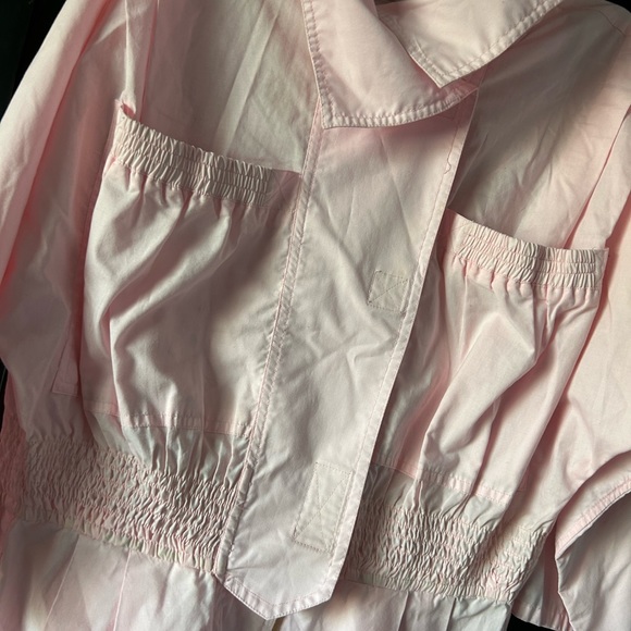 Vintage 80s Pastel Pink Jumpsuit. S-M, 6-10. - Picture 3 of 3
